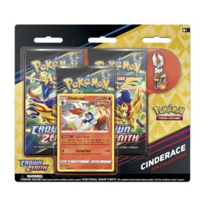 Cénit Supremo Blister Pin Cinderace ENG