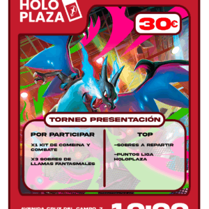 Presentación Pokémon TCG Megaevolución: Fuegos Fantasmales Sábado 15 de Noviembre