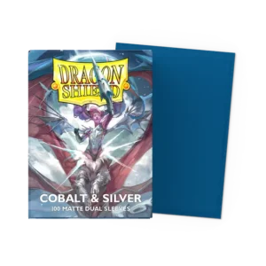 Fundas Dragon Shield Cobalt & Silver Dual Matte