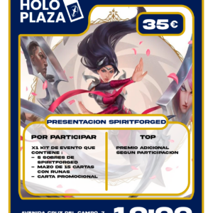 Presentación Riftbound: Spiritforged Sábado 7 Febrero