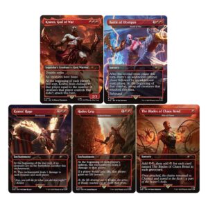 Magic the Gathering Secret Lair x PlayStation: God of War: Greek inglés