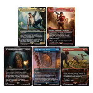 Magic the Gathering Secret Lair x PlayStation: Uncharted inglés