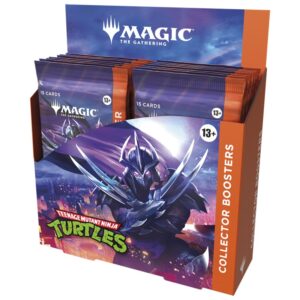Magic the Gathering Teenage Mutant Ninja Turtles Caja de Sobres de coleccionista inglés