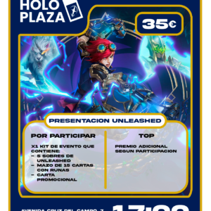 Presentación Riftbound: Unleashed Domingo 3 Mayo 17:00