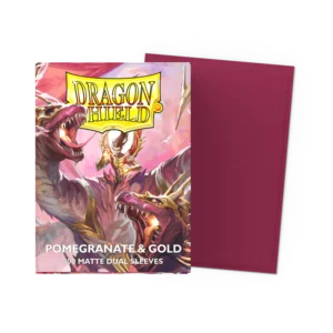 Fundas Dragon Shield Pomegranate & Gold Dual Matte