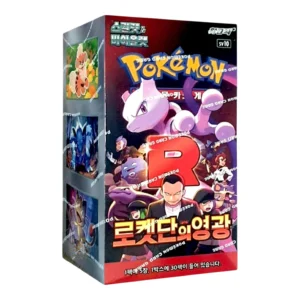 Glory of Team Rocket Caja de Sobres Coreano