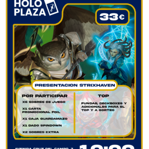 Magic the Gathering Secretos de Strixhaven Presentación Viernes 17 17:00