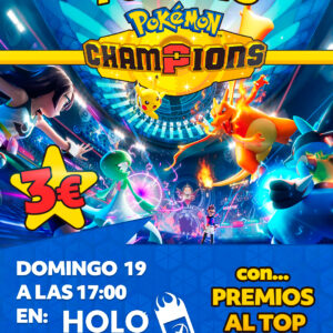 Pokémon Champions Torneo Domingo 19 17:00