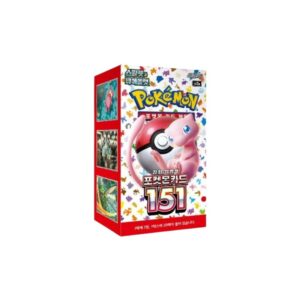 Pokémon 151 Caja de Sobres Coreano