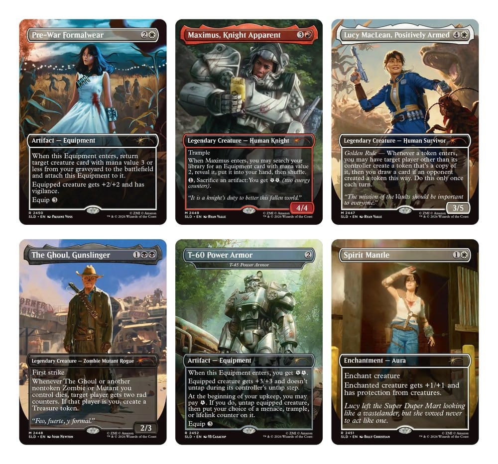 Magic the Gathering Secret Lair x Fallout: Beyond Vault 33 inglés