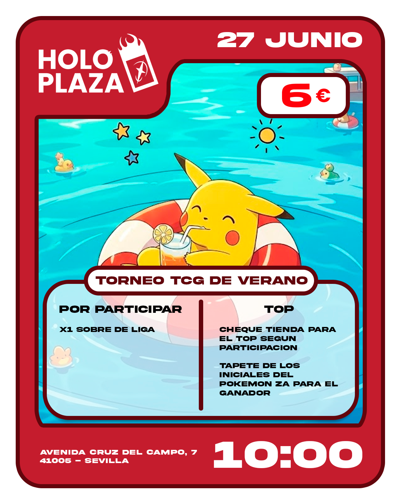 Pokémon TGC Torneo de Verano Mitad de Año 27 Junio