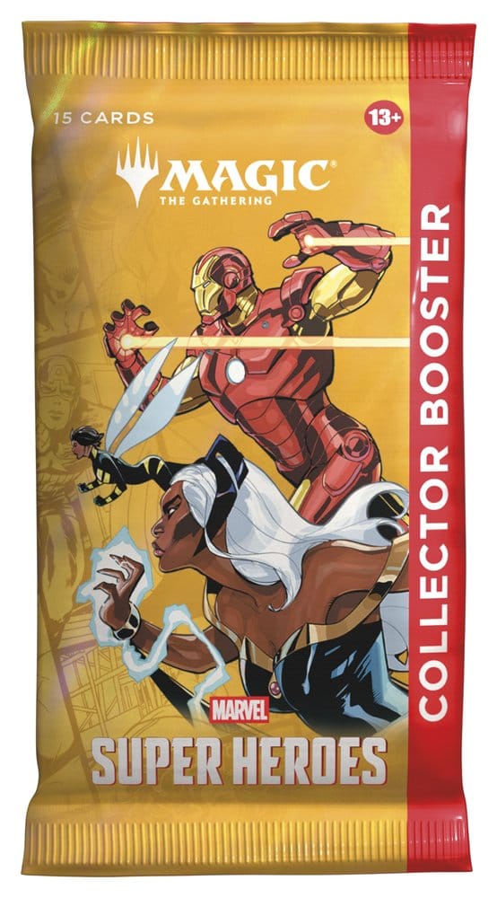 Magic the Gathering Marvel Super Heroes Caja de Sobres de coleccionista inglés - Imagen 2