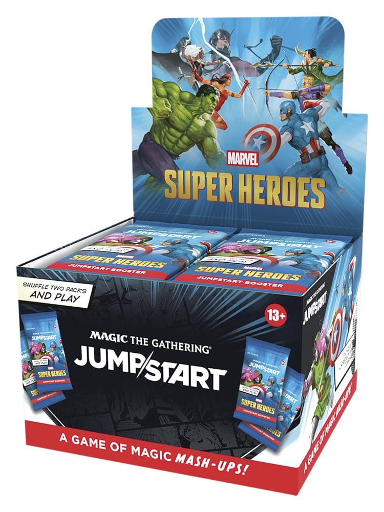 Magic the Gathering Marvel Super Heroes Caja de Sobres Jumpstart
