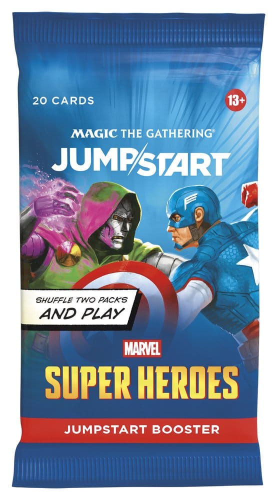 Magic the Gathering Marvel Super Heroes Caja de Sobres Jumpstart - Imagen 2