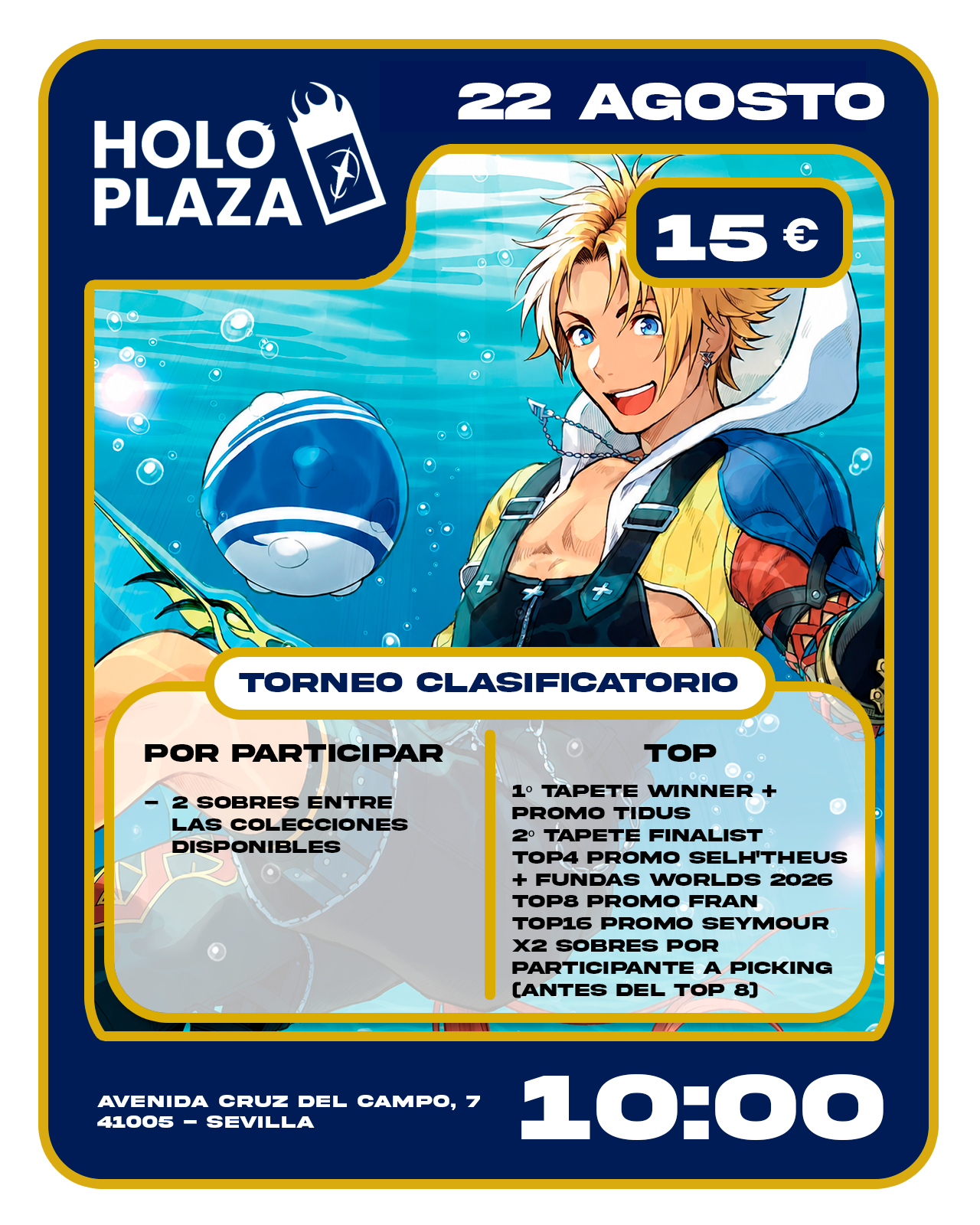 Final Fantasy TCG Torneo Clasificatorio Sevilla: HoloPlaza