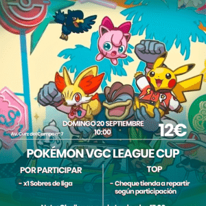 Pokémon VGC League CUP 20 Septiembre 10:00