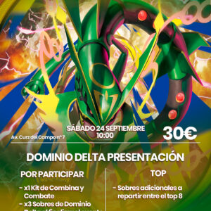 Presentación Pokémon TCG Megaevolución: Dominio Delta (fecha pendiente de confirmación)